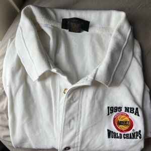 Vintage 1995 World Champs Houston Rockets polo